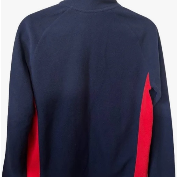 NFL NEW ENGLAND PATRIOTS 1/4 zip FLEECE - Picture 2 of 4